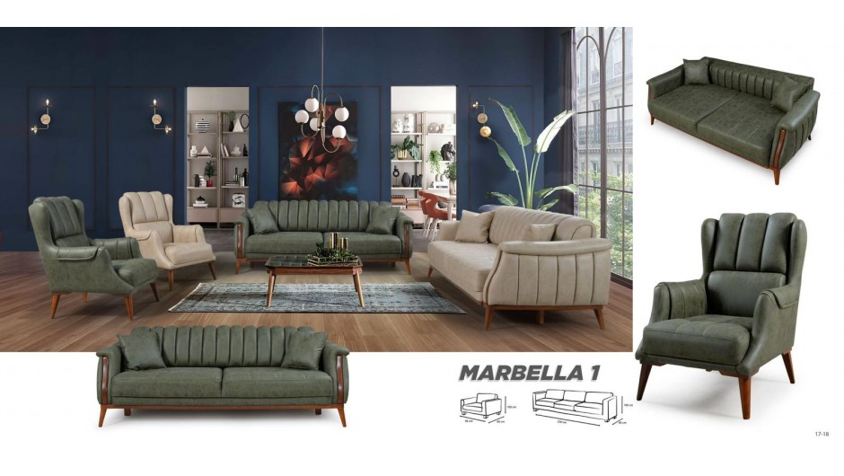 MARBELLA 1 KOLTUK TAKIMI 3+3+1+1