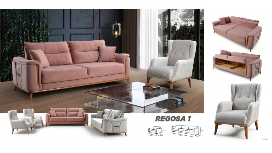 REGOSA 1 KOLTUK TAKIMI 3+3+1+1