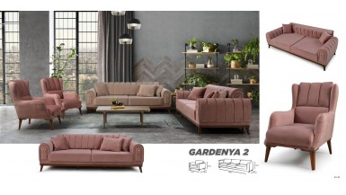 GARDENYA 2 KOLTUK TAKIMI 3+3+1+1