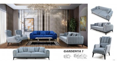 GARDENYA 1 KOLTUK TAKIMI 3+3+1+1