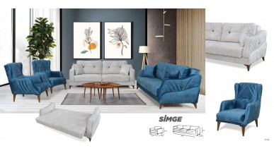 SİMGE KOLTUK TAKIMI 3+3+1+1