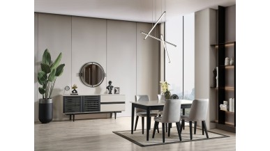 PARS YEMEK ODASI ANTRASİT